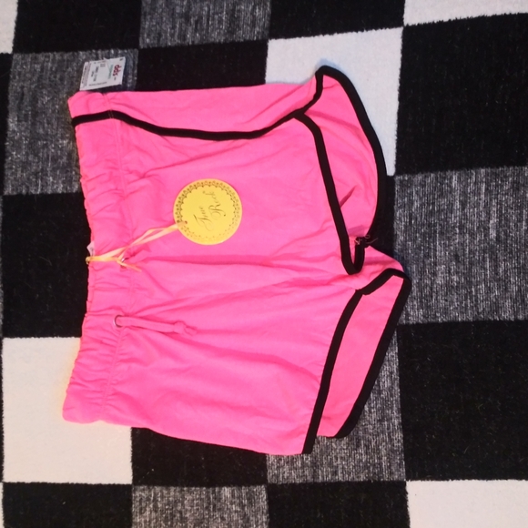 Women's Pink Short Shorts - Picture 1 of 8